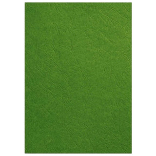 Deluxe A3 Embossed Leather Board Binding Cover, 100/pack, Green