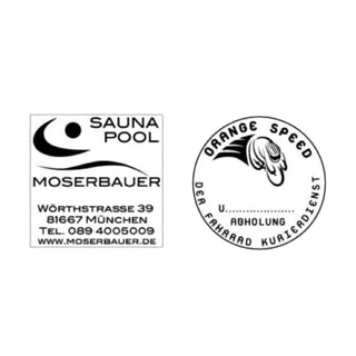 Trodat Mobile Printy 9430 Stamp, max. 4 Lines Text, Square or Round, 30 x 30 mm