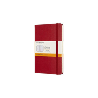 MOLESKINE Classic Notebook A6, hardcover, ruled, 192 pages, Red