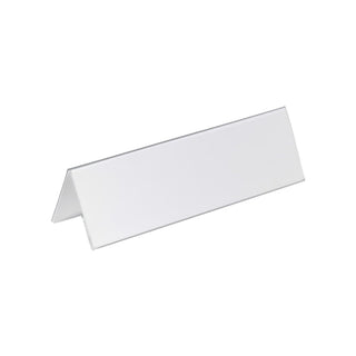 Durable Table Place Name Holder, 105/210 x 297 mm, Transparent