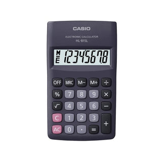 CASIO HL-815L-BK BASIC PORTABLE CALCULATOR