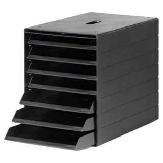 Durable Idealbox Plus, Letter Tray with Front Door, Black