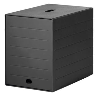 Durable Idealbox Plus, Letter Tray with Front Door, Black