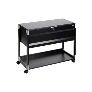 Durable Suspension File Trolley 100 Top, Black