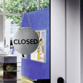 Durable Picto Reversible OPEN/CLOSED