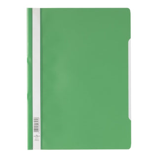 Durable Clear View Folder - Economy A4, Green