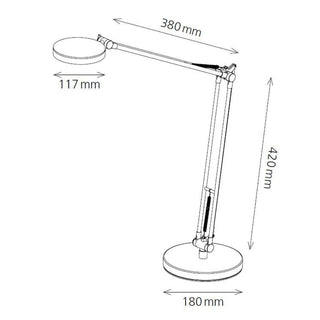 HANSA Desk Lamp LED 4YOU, with interchangable head cover
