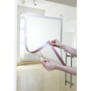 Durable DURAFRAME Poster, Self-Adhesive Magnetic Frame A2, Silver