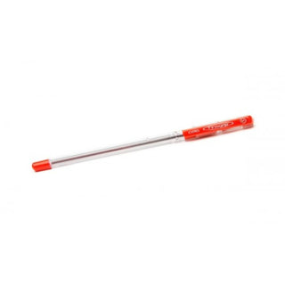 CELLO FINEGRIP RED BALL PEN – SMOOTH WRITING, PACK OF 12