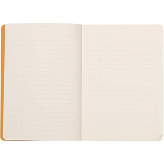 RHODIA Perpetual undated Diary A5, Soft PU Cover, 1Week/1Page, Blue