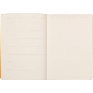 RHODIA Perpetual undated Diary A5, Soft PU Cover, 1Week/1Page, Orange