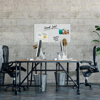 Sigel Magnetic Glass Board ARTVERUM, 91 x 46 cm, White, Matt
